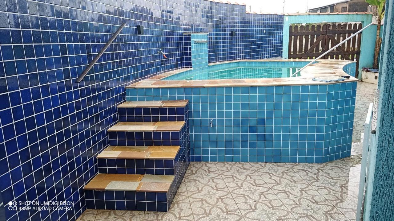 Casa Com Piscina , Churrasqueira, Wi-Fi, Em Rua De Areia A 1Km Da Praia, Bairro Sussegado, Proibido Uso De Som Extremamente Alto Ideal Para Descansar Itanhaém 外观 照片